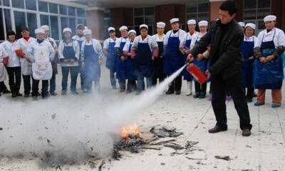 食堂防火制度、消防安全知識